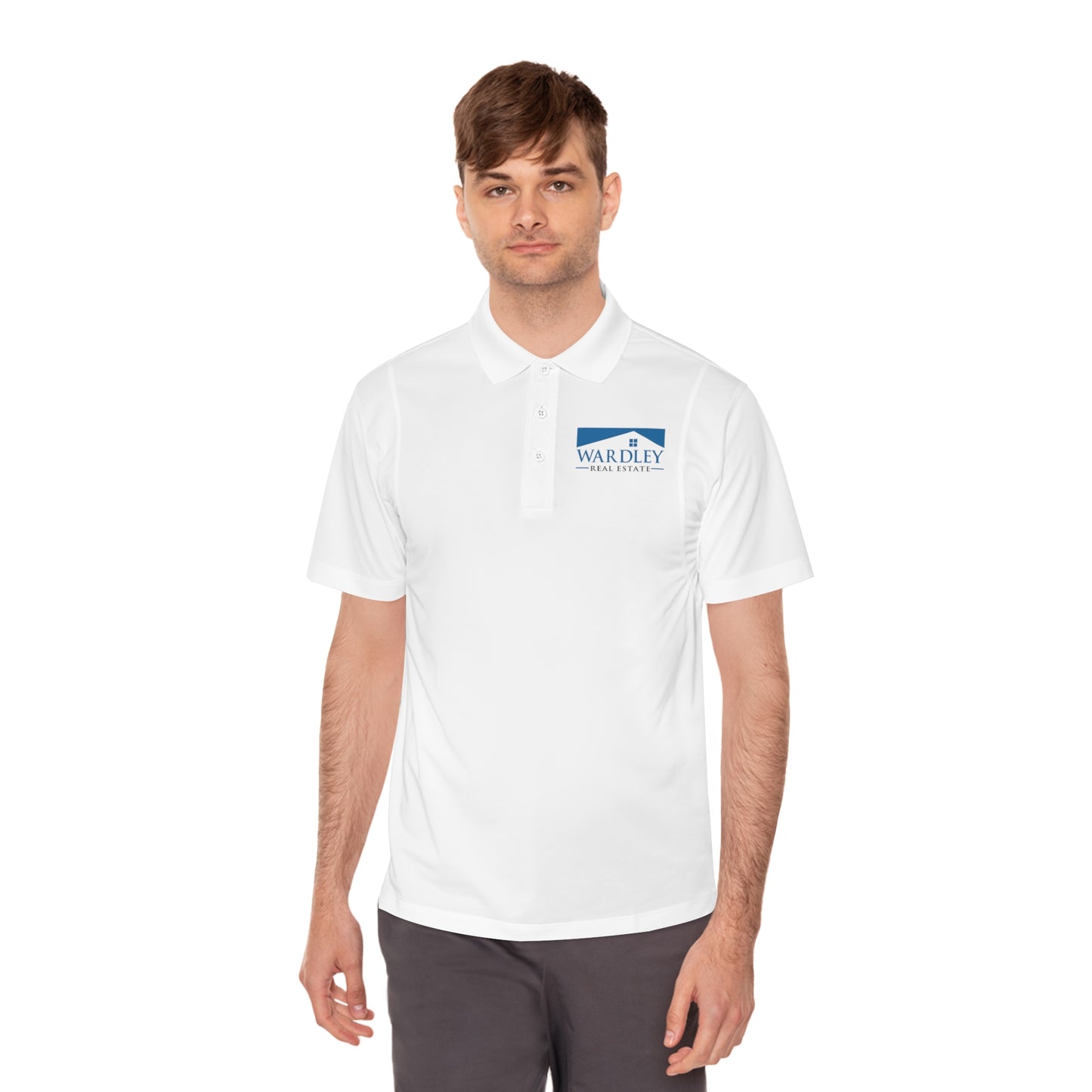 Men's Sport Polo Shirt (White Color Only)