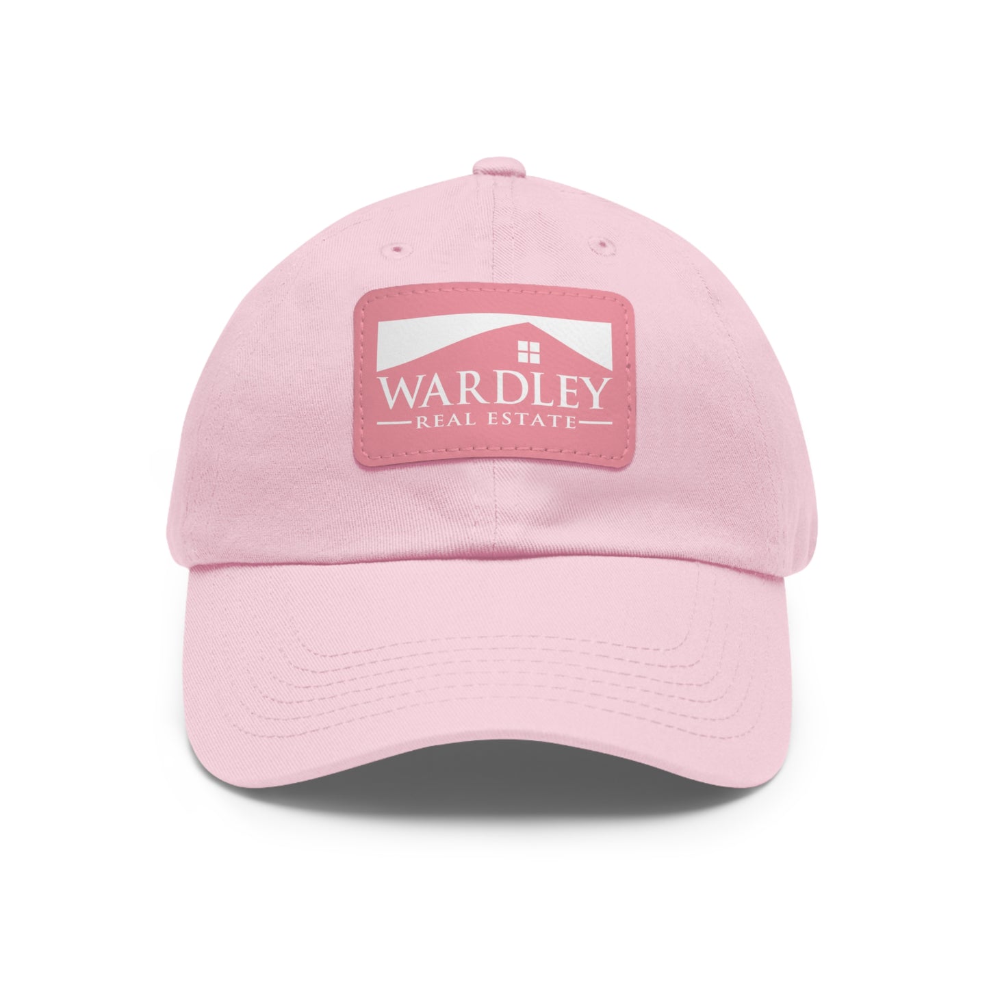 Dad Hat with Leather Patch (Rectangle)
