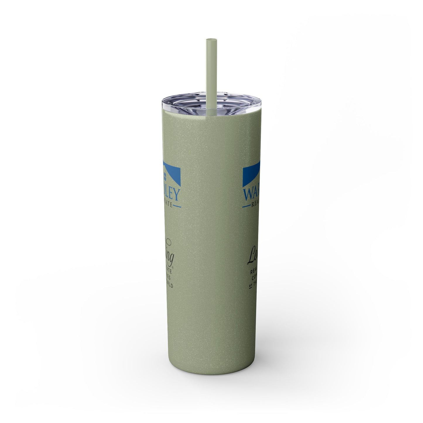 Skinny Tumbler with Straw, 20oz