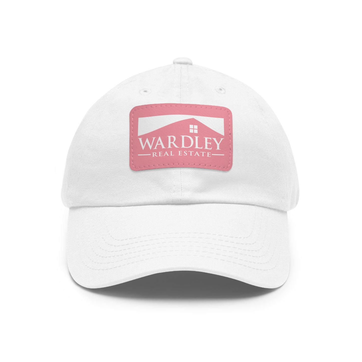 Dad Hat with Leather Patch (Rectangle)
