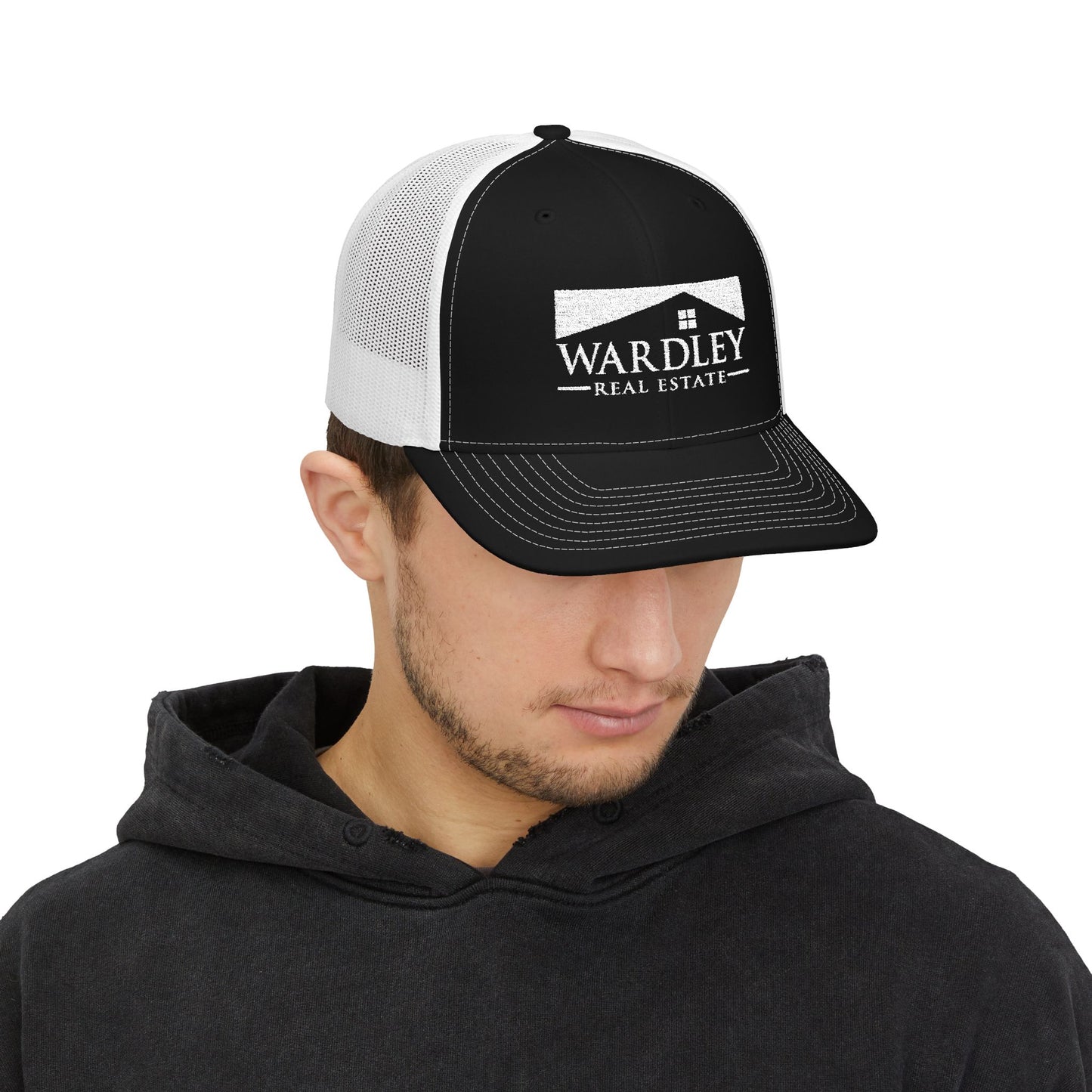 Custom Embroidered Snapback Trucker Cap for Real Estate Professionals, Cool Gift for Agents, Trendy Summer Accessory, Stylish Everyday Hat