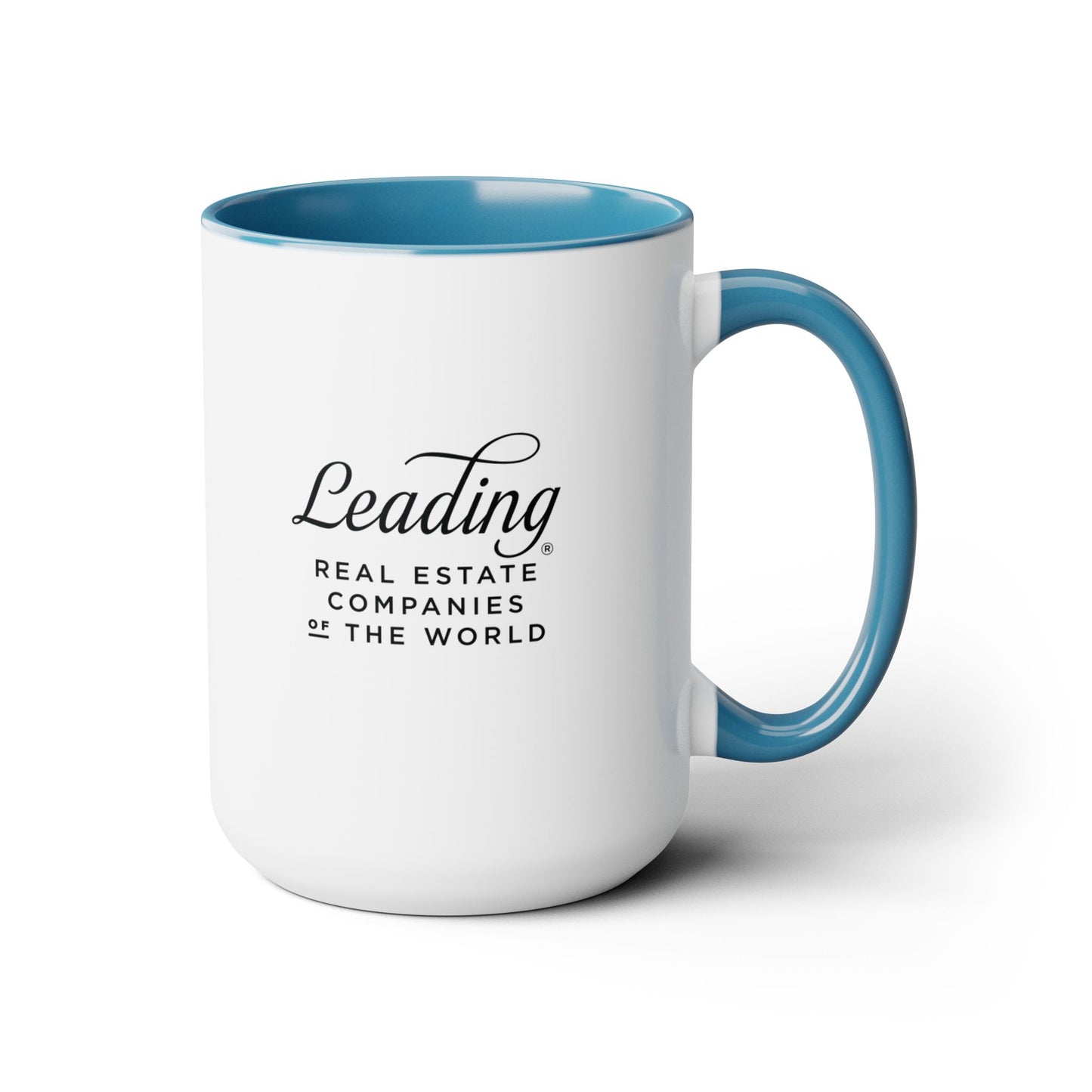 Two-Tone Coffee Mugs, 15oz